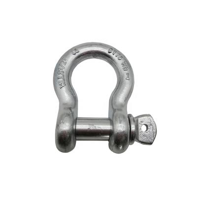 China Heavy Industry Adjustable Bow Metal Shackle Hug Stainless Steel for sale