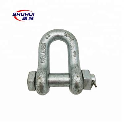 China Stainless Steel Straight10mm D Shackle Heavy Industry Shape D Material Application Stainless Steel Retail Industry for sale