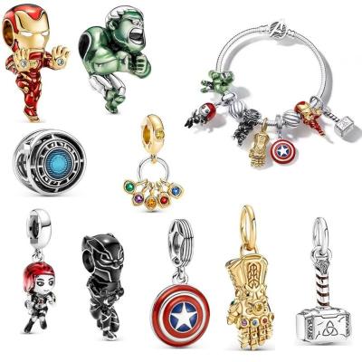 China FASHIONABLE 925 sterling silver pandorass marvel avengers charms bracelet fitting jewelry for sale