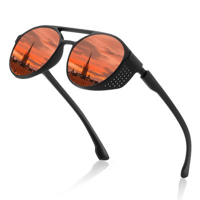 China Sports Sunglasses 2023 New Round Frame Fashion Women Polarized Custom Logo Sport Sun Glasses Mount Men Sun Glasses for sale