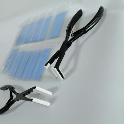 China Metal Tape In Hair Clips For Tape In Hair Extension For Salons Stylist for sale