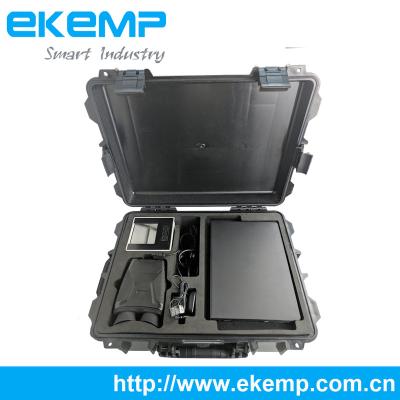 China Laptop Biometric Voter Registration Terminal Kit With Care Case IP67 And Certified Fingerprint Scanner for sale