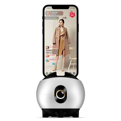 China 2022 Smart Adjustable Rechargeable Selfie 360 ​​Rotation Robot Gimbal Video Camera Pulling Face Object Tracking Auto Phone Holder For Sale for sale