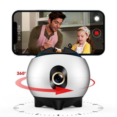 China New 360 Rotation Selfie Gimbal Adjustable Robot Smart Shooting Video Camera Automatic Face Tracking Phone Holder for sale