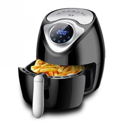 China 2.6L Panel Digital Display Healthy Oil Free Household Electric Air Fryer Factory Wholesale Oil Free Heating for sale