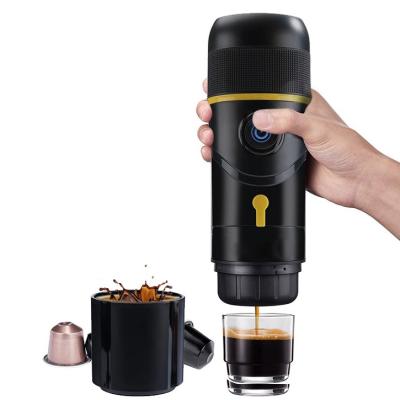 China Hot Sale Protable 3 in 1 Espresso Travel Car Outdoor Coffee Maker USB Mini Portable Electric Coffee Machine for sale