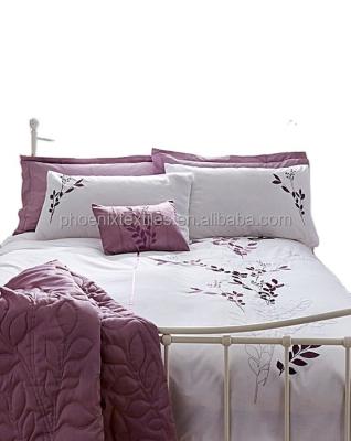 China Newest Embroidery Silk Cotton Disposable Comforter Cover for sale