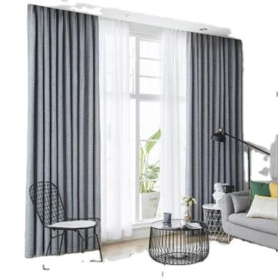 China Blackout Manufacturer Chenille Blackout Living Room Bedroom Curtain for sale