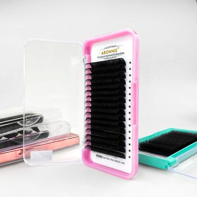 China Abonnie J Loop Super Soft Volume Eyelash Extension Provides Different Private Label Dark Russian Volume Eyelash Extensions for sale