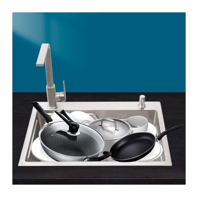 China Sense Faucets OEM Production For 15 Years Single Bowl Kitchen Sink 304 Stainless Steel for sale