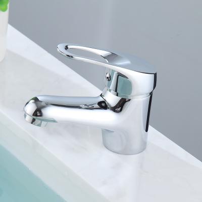 China Sense Faucets Mini Stylish Elegant Basin Faucet Vessel Sink Water Faucet Brass Chrome Finish Taps Mixer For Bathroom for sale