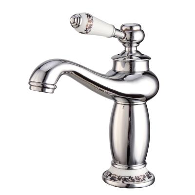 China Modern British Single Hole Faucet Water Sense Faucets Style Hot Water for sale