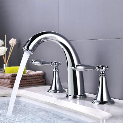 China Sense Faucets Brass Basin Faucet Bathroom Basin Faucet Luxury Hot And Cold Mixer Tap for sale