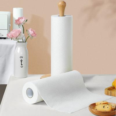 China Child Safe Environmental Friendly Disposable Cleaning Towel Rolls Kitchen Cleaning Cloths for sale