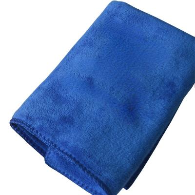 China Viable Factory Wholesale Custom Logo Advertising Wash Towel Hair Towel Microfiber Towel for sale