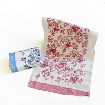 China China Sustainable Cheap 100% Cotton Custom Printed Face Towels For Babies, Kids And Adults for sale