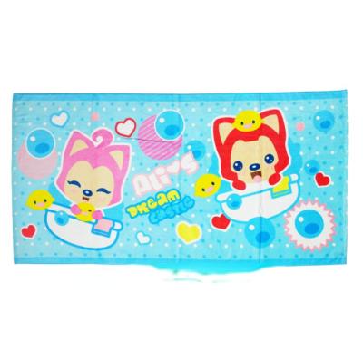 China Sustainable Cute Animal Shape Oganic Baby Bath Towel Cotton Kids for sale