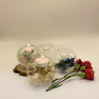 China Unique Premium Quality Modern Stick Holder Art Glass Candle Centerpieces Set Tall Candle Holder Glass for sale