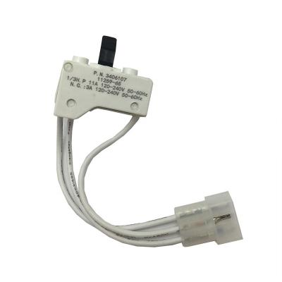 China Exterior Dryer Door Switch Replacement Part for Kenmore Whirlwind & Dryer - Replaces, 3406107, 3406100, 3406101, 3406109 for sale