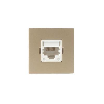 China High Quality Residential / Multipurpose Computer Wall Socket Wall Panel Switch Network Cheap Hidden British Socket for sale