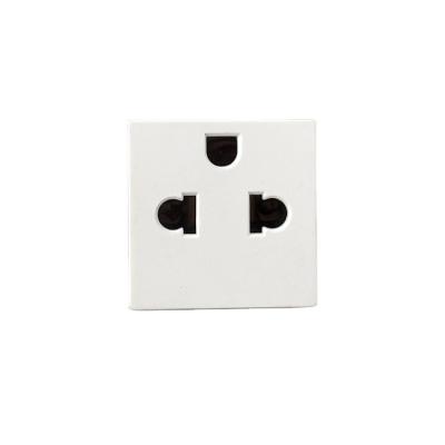 China Household Electrical Switch Power Socket Residential / General Purpose Switch Socket Italian Type - 2 Pin Socket Module for sale