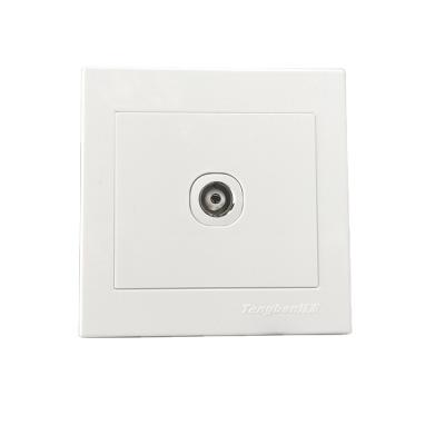 China Electrical Flush British Type Wall Household Installation 86*86mm Switch Power Outlet Socket Residential/Multi-Purpose TV Switch Socket for sale