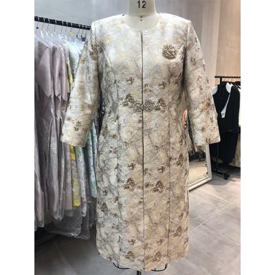 China Advanced Polyester Woven Spandex Ladies Suit Soft Floral Elegant Woman Plus Size Plus Size Church Women Regular Suits for sale