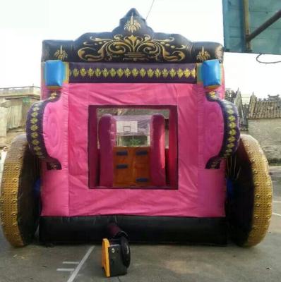 China PVC Tarpaulin Kids Inflatable Princess Castle Bouncy Girls Bouncy Castle For Sale for sale