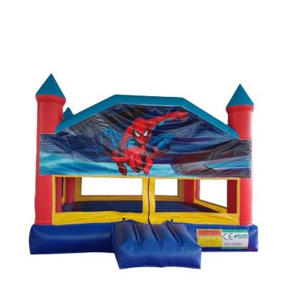 China Event Commercial Grade Spiderman Inflatable Combo Bouncer Jumping Castle Bounce Bouncy House For Sale for sale