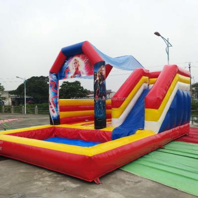 China PVC Tarpaulin Hot Sale Inflatable Air Trampoline Castle For Kids for sale