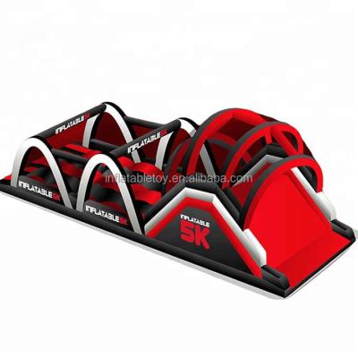 China PVC Tarpaulin Adult 5k Commercial Inflatable Obstacle Course Sport 5k Inflatable Game For Sale for sale