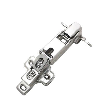 China Contemporary Soft End Hinges 180 Degree Stainless Steel Hinges Hydraulic Hinge With Clip Furniture Hardware (DK165H-201) for sale