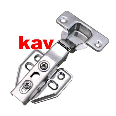 China Modern Stainless Steel Soft Narrow Door Hinges For Kitchen Cabinets Soft Narrow Hardware With Fixed Plate zu verkaufen