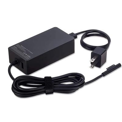 China 127W 15V 8A LAPTOP AC Power Supply Adapter For Surface Pro X 7 6 5 4 3 Outdoor Book 3 2 1 Surface Pro Charger for sale