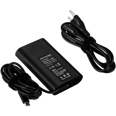 China 65W LAPTOP usb c power charger for Dell Xps 12 9250 Dell Latitude 12 universal laptop charger 7275 13 7370 for sale