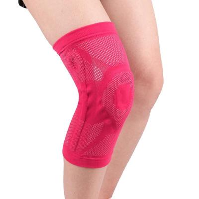 China Comfortable Breathable Sports Knee Pads Support Silica Gel Springs Brace Knee Protector Breathable Knee Pad for sale