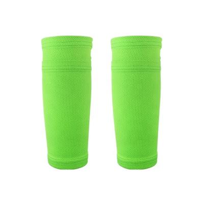 China Breathable Protective Football Shin Leg Sleeves Support Pads Shin Guard Support Socks Football Compression Adjustable Elasticity for sale