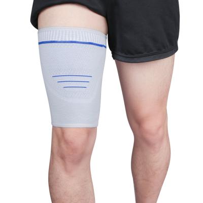 China Breathable Women Men Breathable Anti Slip Knee Slip Compression Compression Thigh Protector Leg Pads Support Support for sale