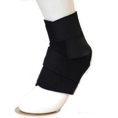 China Adjustable Foot Lace Up Ankle Foot Orthosis Brace Adjustable Compression Sleeve Ankle Brace for sale