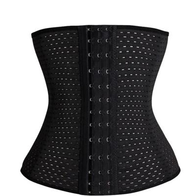 China 2021 Hot Selling Antibacterial Waist Shaper Corset Slim Body Shaper Waist Trainer Women Training for sale