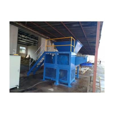 China Recycled Industry Factory Conveyor Belt Rubber Crusher Scrap Plastic Foam Crushing Crusher Machine for sale