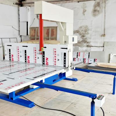 China Vertical EPS Foam Block PU Foam Cutting Machine , Vertical Polyurethane Foam Cutting Machine for sale