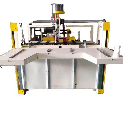 China Guangzhou Caida Factory Direct Supply CD-2800 Corrugated Sticky Cardboard Box Forming Machine Semi-Automatic Folder Gluer for sale