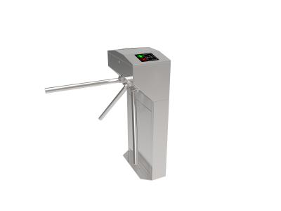 China Custom Semi - Auto RFID Access Control Turnstile Gate , Waist High Turnstile for sale