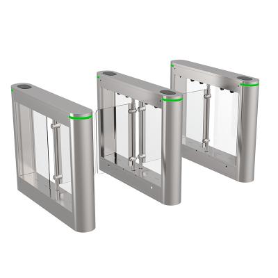 China 240V Pedestrian Swing Barrier Turnstile Gate For Security Entrance Control for sale