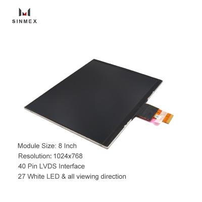 China Factory OEM High Resolution LCD Module 8