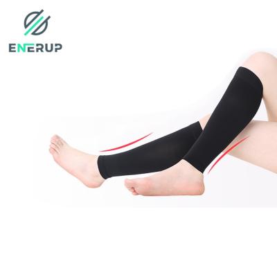 China Custom 15-20mmHg Footless Compression Leg Sleeves For Shin Splints for sale