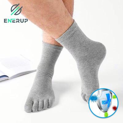 China Enerup Non Slip Womens Five Toe Socks for sale