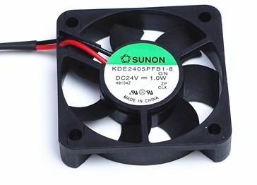 China Industrial Equipment Sunon 5010 24V 1.0W KDE2405PFB1-8 5cm/cm Inverter Fan for sale