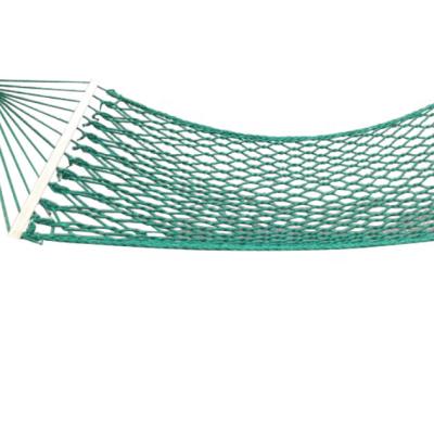 China Portable Outdoor Camping Hammock Comfortable Outdoor Garden Hammock Swing Lightweight Manufacturer with Hook Cotton Rope White for sale